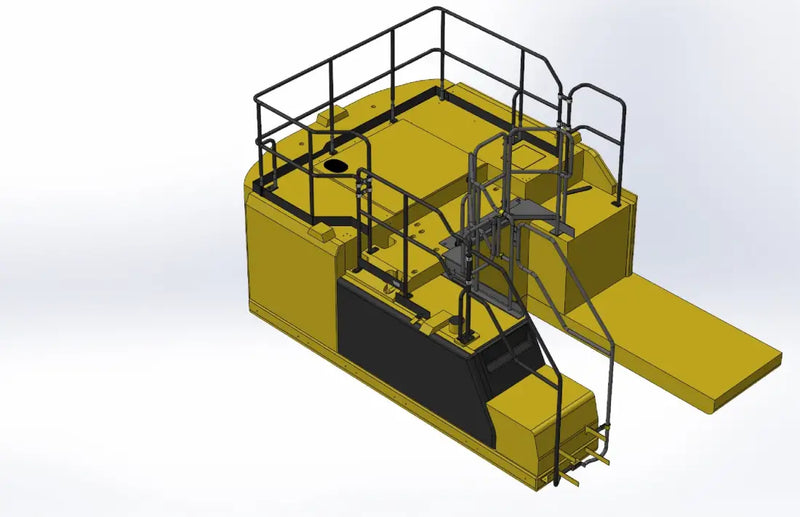 Load image into Gallery viewer, PAPYHOBBY - 1/50 - HAND RAILS FOR EXCAVATOR - DIECAST
