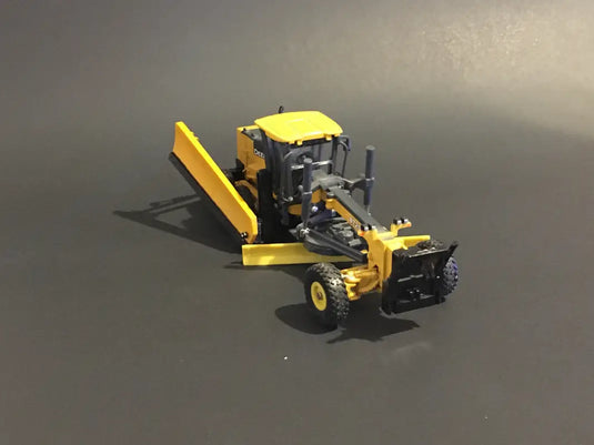 PAPYHOBBY - 1/50 - J-DEERE GRADER W/ SIDEWING SET - DIECAST