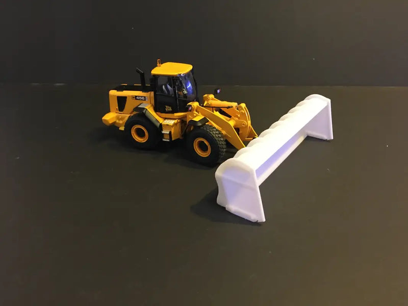 Chargez l&#39;image dans la visionneuse de la galerie, PAPYHOBBY - 1/50 - RAMP CLEANING PLOW - WHEEL LOADER
