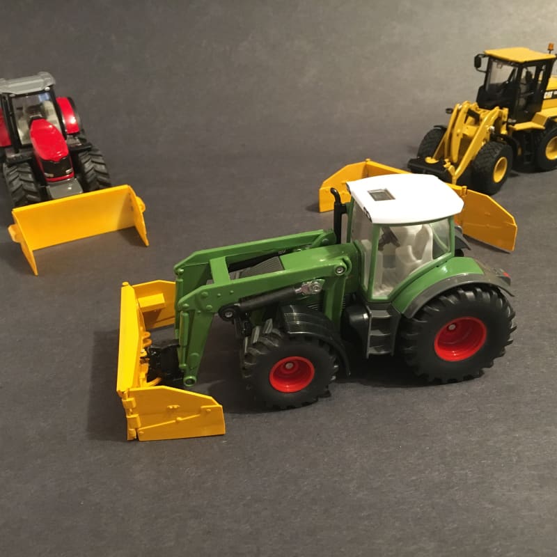Load image into Gallery viewer, 1/50 - MP Snowplow Kit Assembly Farm tractor DIECAST
