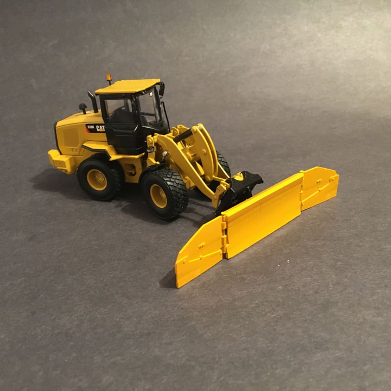 Load image into Gallery viewer, 1/50 - MP Snowplow Kit Assembly Wheel Loader DIECAST
