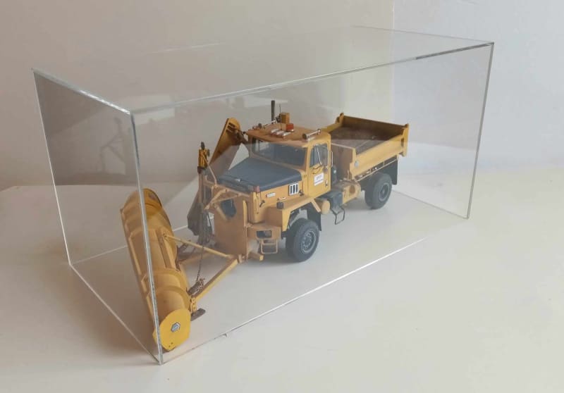 Chargez l&#39;image dans la visionneuse de la galerie, Acrylic Case Display Box Transparent - Model 40 Truck SCALE
