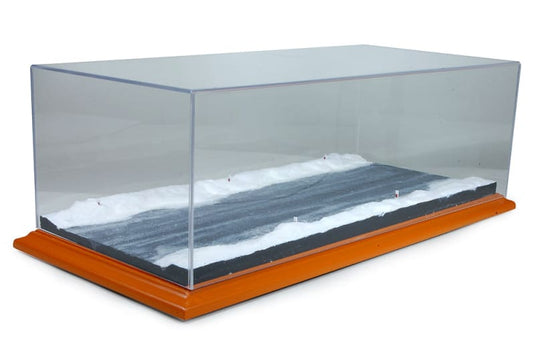 Acrylic Case Display Box Transparent - Model Diorama Snowy
