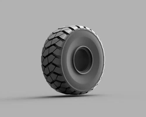 PAPYHOBBY - ARTICULATED DUMP TRUCK TIRE 01 - SCALE 1:25