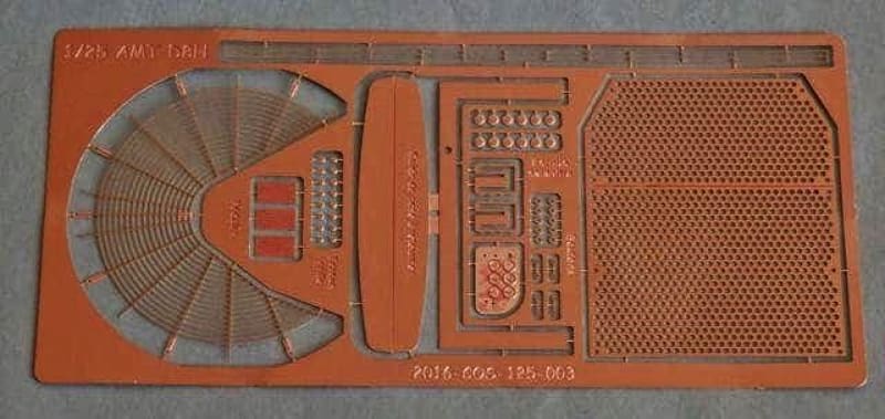Load image into Gallery viewer, D8 - Radiator Grill (PHOTO eTCH) 1/25 SCALE MODEL | DOZER
