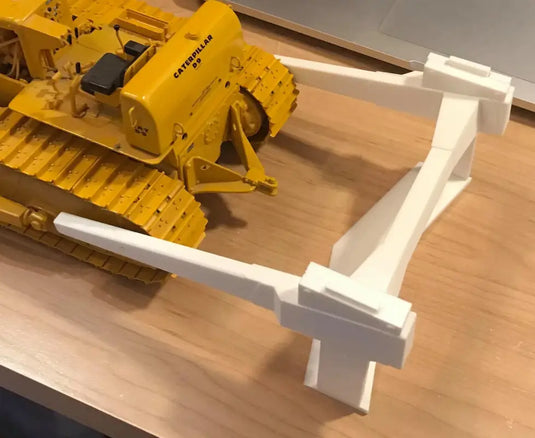 PAPYHOBBY - D8 - ROOT PLOW - SCALE MODEL | DOZER | PARTS