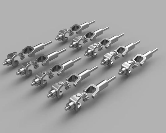 PAPYHOBBY - DRIVESHAFT COMPONENTS 01 - SCALE 1/25 - SCALE