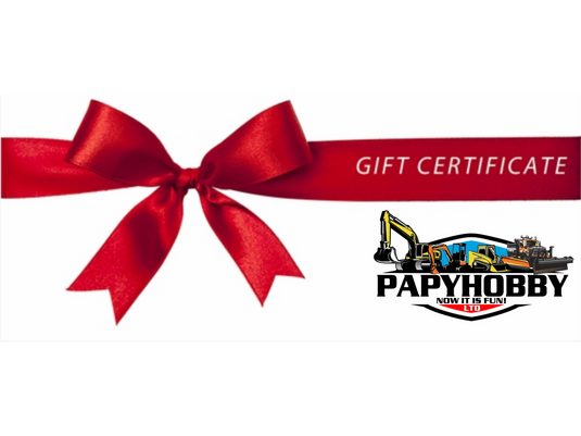 PAPYHOBBY - EGIFT CARD CERTIFICATE - GIFT CARDS