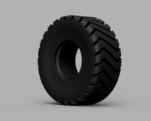 Loader Tire - Pneu de Chargeuse 01 Scale 1:25 MODEL | WHEEL