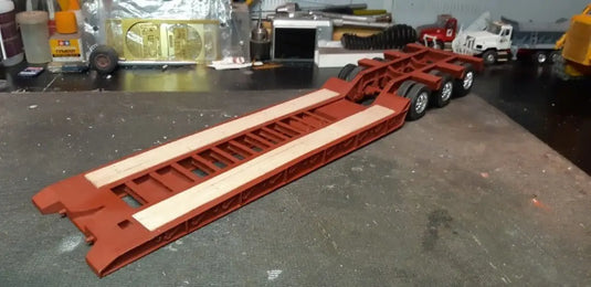 PAPYHOBBY - LOWBOY TRAILER KIT - 01 - SCALE 1/25 / BUILD