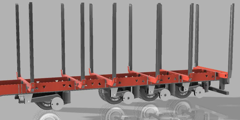 Load image into Gallery viewer, PAPYHOBBY - NEWAY TRAILER SUSPENSION 01 - SCALE 1/25
