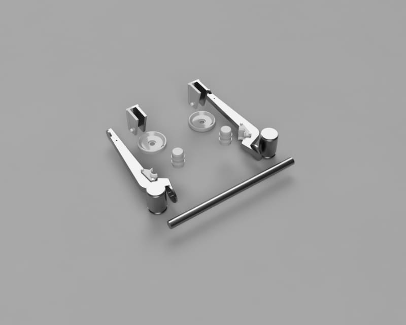 Load image into Gallery viewer, NeWay Trailer Suspension 01 - Scale 1/25 MODEL | TRUCK PARTS
