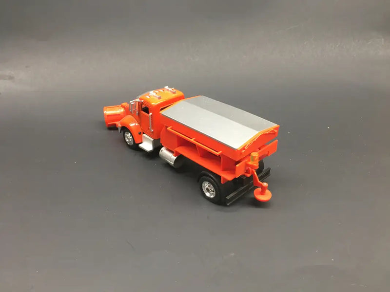 Chargez l&#39;image dans la visionneuse de la galerie, PETERBILT - 1/43 - PETERBILT WITH PLOW &amp; SANDER - DIECAST
