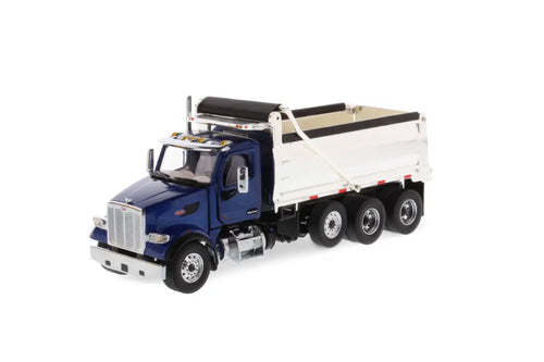 PETERBILT - 1/50 - 567 DUMP TRUCK LEGENDARY BLUE CAB