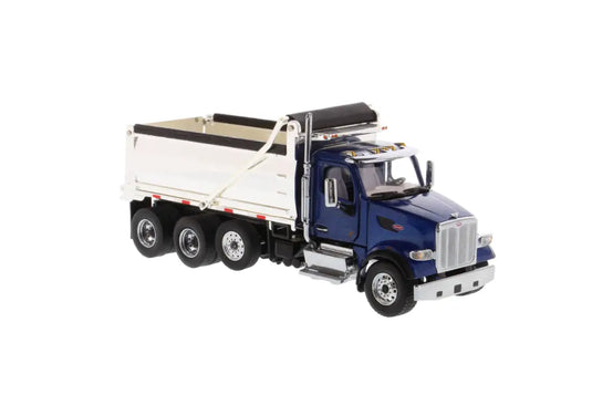 PETERBILT - 1/50 - 567 DUMP TRUCK LEGENDARY BLUE CAB