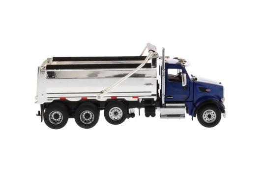 PETERBILT - 1/50 - 567 DUMP TRUCK LEGENDARY BLUE CAB