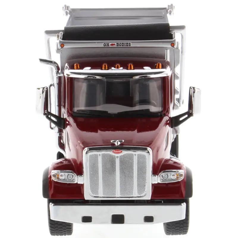 Load image into Gallery viewer, PETERBILT - 1/50 - 567 SF METALLIC RED CAB/ DUMP TRUCK
