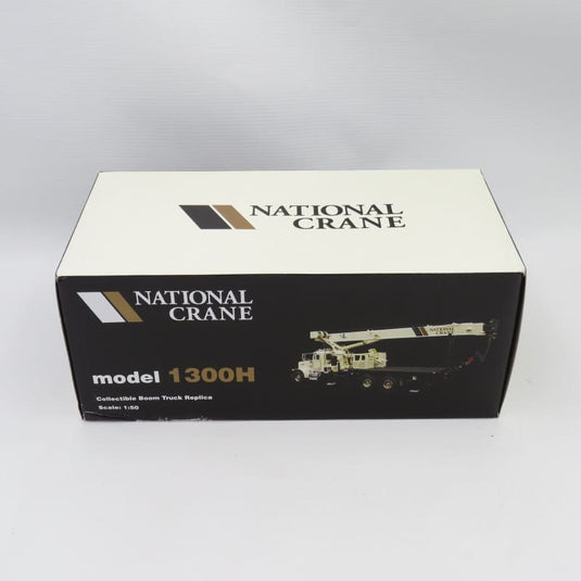 1/50 - NATIONAL CRANE 1300H BOOM TRUCK COLOR IVORY DIECAST