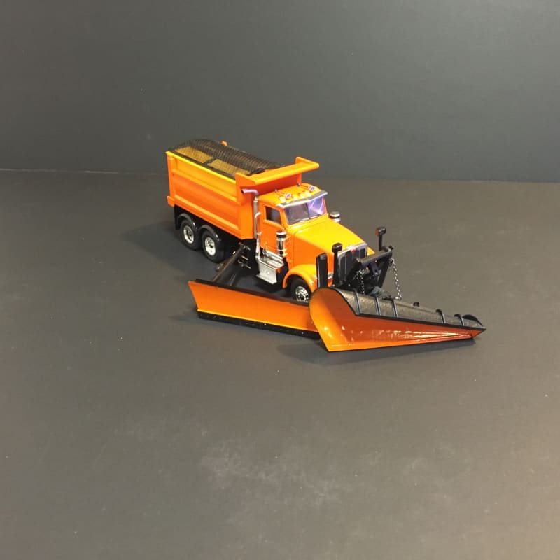 Load image into Gallery viewer, 1/50 - Peterbilt 367 (Orange DOT Color) 10 Wheels Dump
