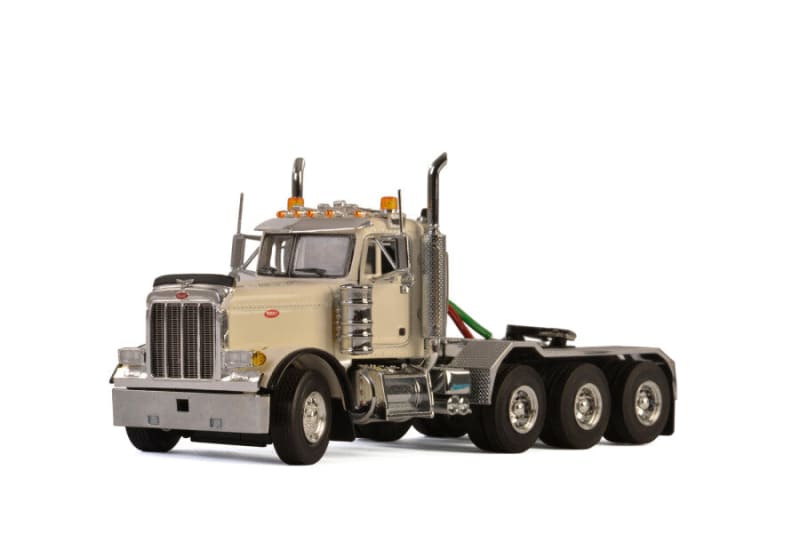 Load image into Gallery viewer, 1/50 - Peterbilt 379 8X4 Day Cab Tridem Tractor Truck
