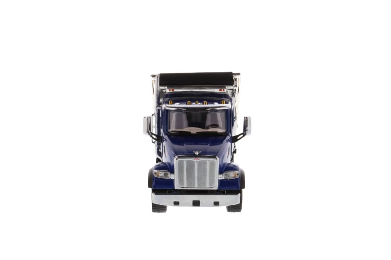 Load image into Gallery viewer, 1/50 - 567 Dump Truck Legendary Blue cab + Chromed body
