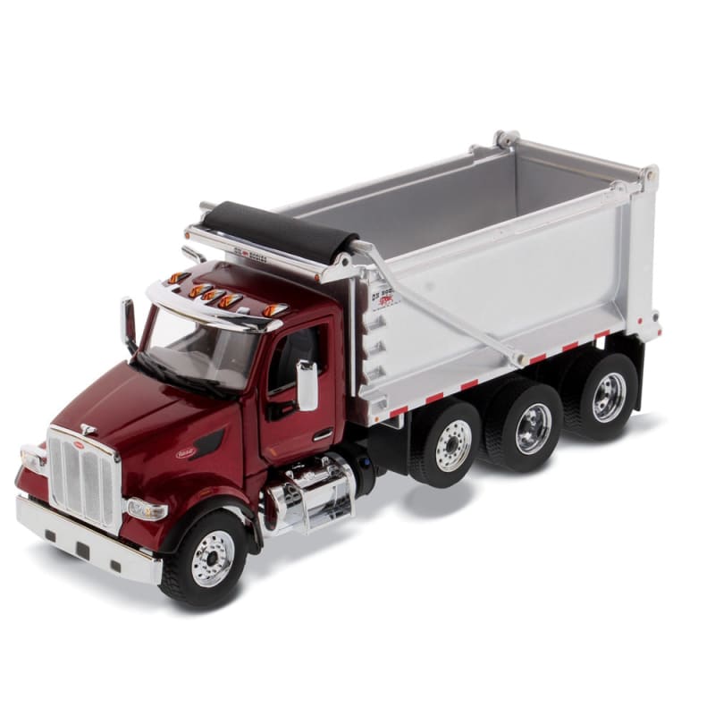 Load image into Gallery viewer, 1/50 - 567 SF Metallic Red Cab/ Dump Truck DIECAST | SCALE

