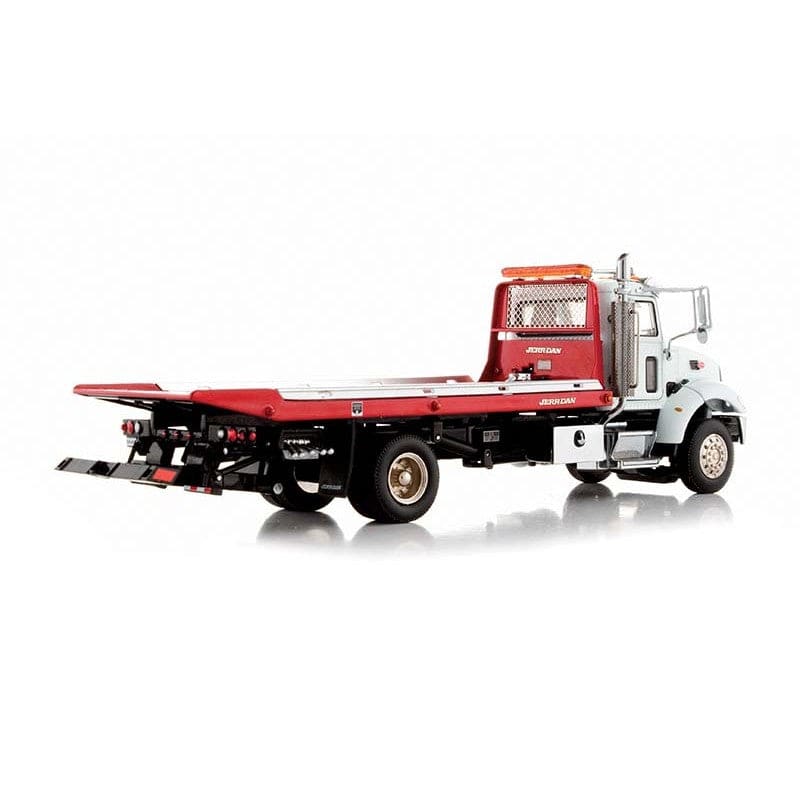 Load image into Gallery viewer, 1/50 - Steel Shark 5-Ton Vehicle Carrier WHITE/RED DIECAST
