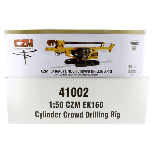 CAT - 1/50 - EK160 CYLINDER CROWD DRILLING RIG - DIECAST