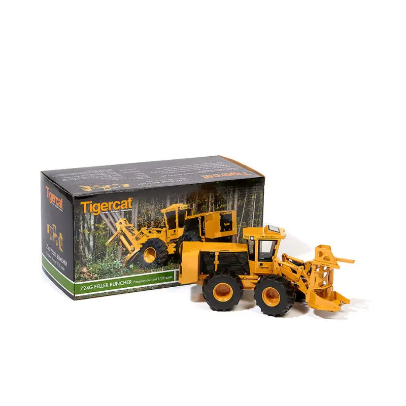 Chargez l&#39;image dans la visionneuse de la galerie, TIGERCAT - 1/32 - 724G WHEEL FELLER BUNCHER - DIECAST
