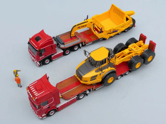 VOLVO - 1/50 - VOLVO A40F ARTICULATED TRUCK W/ K-TEC 1233