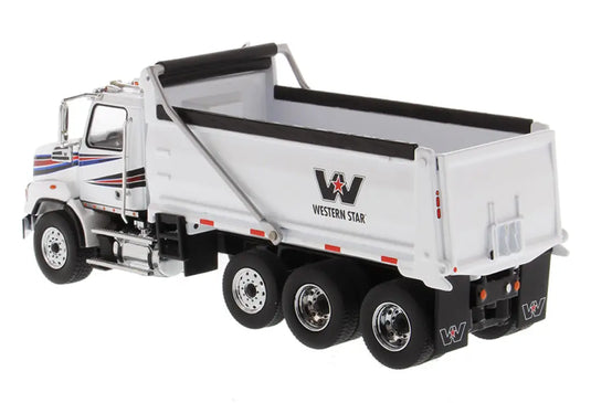 WESTERN STAR - 1/50 - 4700 SB DUMP TRUCK WHITE CAB AND BODY