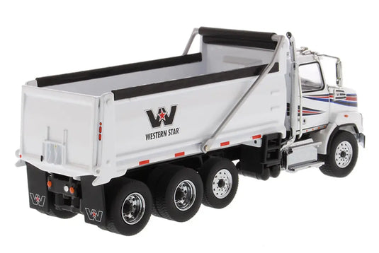 WESTERN STAR - 1/50 - 4700 SB DUMP TRUCK WHITE CAB AND BODY