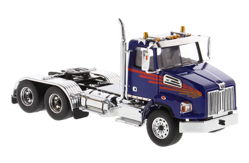 Load image into Gallery viewer, WESTERN STAR - 1/50 - 4700 SB TANDEM TRACTOR BLUE CAB
