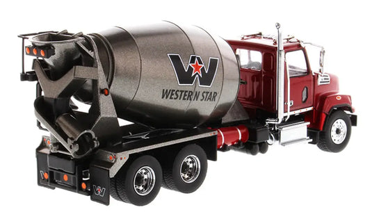 WESTERN STAR - 1/50 - 4700 SF CONCRETE MIXER RED CAB