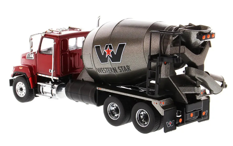 Chargez l&#39;image dans la visionneuse de la galerie, WESTERN STAR - 1/50 - 4700 SF CONCRETE MIXER RED CAB
