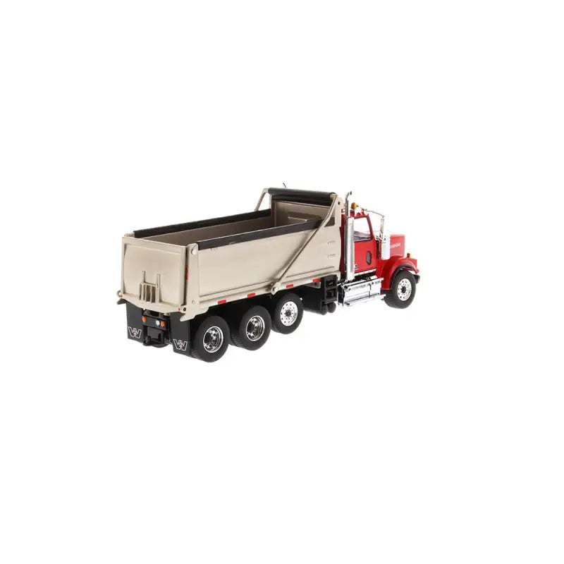 Chargez l&#39;image dans la visionneuse de la galerie, WESTERN STAR - 1/50 - 4900 SF DUMP TRUCK RED CAB MATTE
