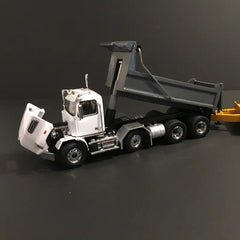 1/50 - Western Star 4700 (white) 12 Wheelers Dump Truck