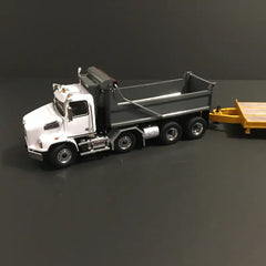 1/50 - Western Star 4700 (white) 12 Wheelers Dump Truck