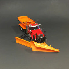 1/50 - Western Star 4900 (red) Snow Equipped (orange)