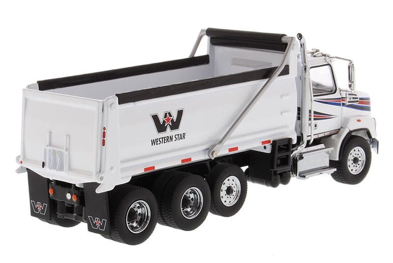 Load image into Gallery viewer, 1/50 - 4700 SB Dump Truck White Cab and Body DIECAST | SCALE
