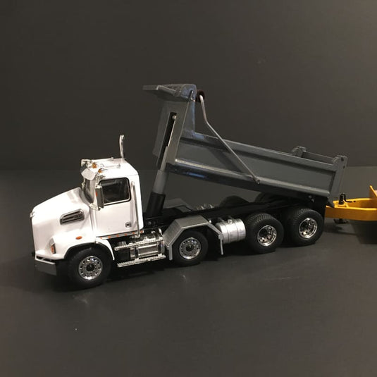 1/50 - Western Star 4700 (WHITE) 12 Wheelers Dump Truck
