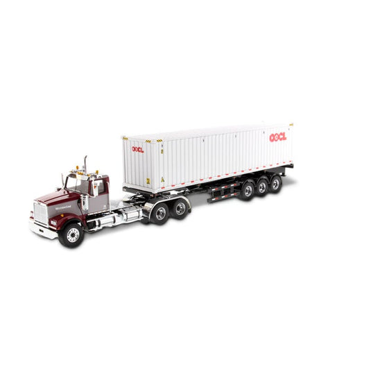 1/50 - 4900 SF Day Cab Tandem Tractor/40’Dry Gods Sea