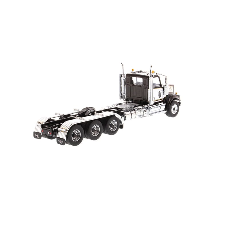 Load image into Gallery viewer, 1/50 - 4900 SF Day Cab Tridem Tractor Black with white
