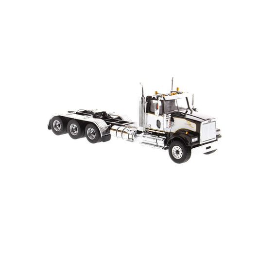 1/50 - 4900 SF Day Cab Tridem Tractor Black with white